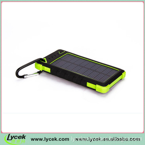 Rainproof 8000mAh Solar Portable Power For iPhone 6 plus | iPad Air 2